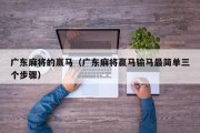 广东麻将的赢马（广东麻将赢马输马最简单三个步骤）