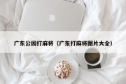 广东公园打麻将（广东打麻将图片大全）