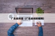 广东麻将婆（广东麻将的规则）