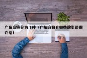 广东麻将分为几种（广东麻将有哪些牌型带图介绍）