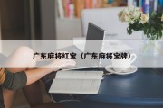 广东麻将红宝（广东麻将宝牌）
