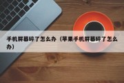 手机屏幕碎了怎么办（苹果手机屏幕碎了怎么办）